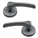 LOCKWOOD DOOR HANDLE VELOCITY SALTBUSH PASSAGE LEVERSET SATIN PEARL VEL1/34SP - primehardware