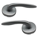 LOCKWOOD DOOR HANDLE VELOCITY SUMMIT L1 PASSAGE LEVERSET SATIN PEARL VEL1/L1SP - primehardware