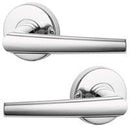 LOCKWOOD DOOR HANDLE VELOCITY SPIRE L2 PASSAGE LEVERSET CHROME PLATE VEL1/L2CP - primehardware