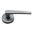 LOCKWOOD DOOR HANDLE VELOCITY SPIRE L2 PASSAGE LEVERSET SATIN PEARL VEL1/L2SP - primehardware