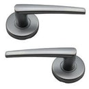 LOCKWOOD DOOR HANDLE VELOCITY SPIRE L2 PASSAGE LEVERSET SATIN PEARL VEL1/L2SP - primehardware