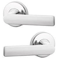 LOCKWOOD DOOR HANDLE VELOCITY ELEMENT L3 PASSAGE LEVERSET CHROME PLATE VEL1/L3CP - primehardware