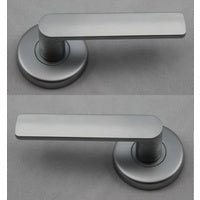 LOCKWOOD DOOR HANDLE VELOCITY ELEMENT L3 PASSAGE LEVERSET SATIN PEARL VEL1/L3SP - primehardware