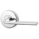 LOCKWOOD DOOR HANDLE VELOCITY GLIDE L4 PASSAGE LEVERSET CHROME PLATE VEL1/L4CP - primehardware
