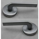 LOCKWOOD DOOR HANDLE VELOCITY GLIDE L4 PASSAGE LEVERSET SATIN PEARL VEL1/L4SP - primehardware