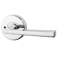 LOCKWOOD DOOR HANDLE VELOCITY HAKEA PRIVACY SET POLISHED CHROME VEL2/28CP - primehardware