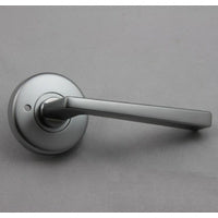 LOCKWOOD DOOR HANDLE VELOCITY HAKEA PRIVACY SET SATIN PEARL VEL2/28SP
