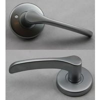 LOCKWOOD DOOR HANDLE VELOCITY SALTBUSH PRIVACY LEVERSET SATIN PEARL VEL2/34SP - primehardware