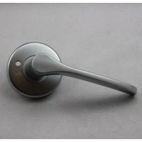 LOCKWOOD DOOR HANDLE VELOCITY SALTBUSH PRIVACY LEVERSET SATIN PEARL VEL2/34SP - primehardware