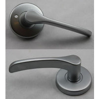 LOCKWOOD DOOR HANDLE VELOCITY SALTBUSH PRIVACY LEVERSET SATIN PEARL VEL2/34SP