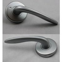 LOCKWOOD DOOR HANDLE VELOCITY SUMMIT L1 PRIVACY LEVERSET SATIN PEARL VEL2/L1SP - primehardware