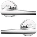 LOCKWOOD DOOR HANDLE VELOCITY SPIRE L2 PRIVACY LEVERSET CHROME PLATE VEL2/L2CP - primehardware