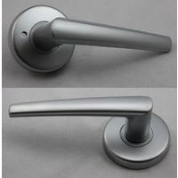 LOCKWOOD DOOR HANDLE VELOCITY SPIRE L2 PRIVACY LEVERSET SATIN PEARL VEL2/L2SP - primehardware