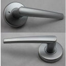 LOCKWOOD DOOR HANDLE VELOCITY SPIRE L2 PRIVACY LEVERSET SATIN PEARL VEL2/L2SP - primehardware