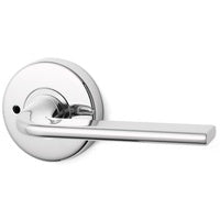 LOCKWOOD DOOR HANDLE VELOCITY GLIDE L4 PRIVACY LEVERSET CHROME PLATE VEL2/L4CP