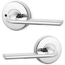 LOCKWOOD DOOR HANDLE VELOCITY GLIDE L4 PRIVACY LEVERSET CHROME PLATE VEL2/L4CP - primehardware
