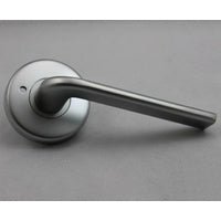 LOCKWOOD DOOR HANDLE VELOCITY GLIDE L4 PRIVACY LEVERSET SATIN PEARL VEL2/L4SP - primehardware