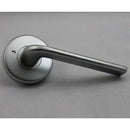 LOCKWOOD DOOR HANDLE VELOCITY GLIDE L4 PRIVACY LEVERSET SATIN PEARL VEL2/L4SP - primehardware