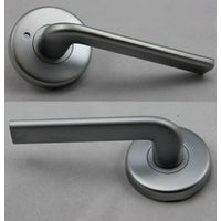 LOCKWOOD DOOR HANDLE VELOCITY GLIDE L4 PRIVACY LEVERSET SATIN PEARL VEL2/L4SP