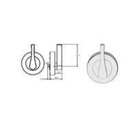 LOCKWOOD VSR9+ VELOCITY SERIES DISABLED ACCESSIBLE TURNKNOB