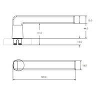 LOCKWOOD VELOCITY ACACIA LEVER L29 PASSAGE PRIVACY & HALF SETS