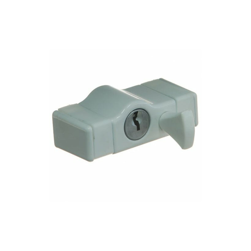 WHITCO WINDOW LOCK MULTI BOLT D5 CYLINDER WHITE W2205316D5