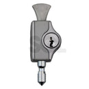 WHITCO WINDOW LOCK MINI BOLT CYL4 KEYED ALIKE SILVER W2223011C4 - primehardware