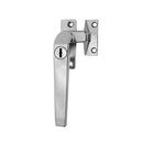 WHITCO WINDOW LOCK CHROME SERIES 25 LH CASEMENT FASTENER LOCKABLE W225208 - primehardware
