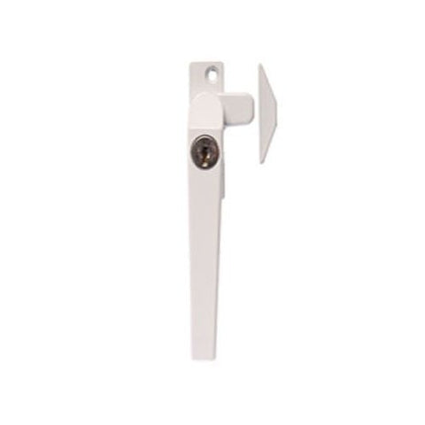 WHITCO WINDOW LOCK WHITE SERIES 25 LH CASEMENT FASTENER LOCKABLE W225216 - primehardware