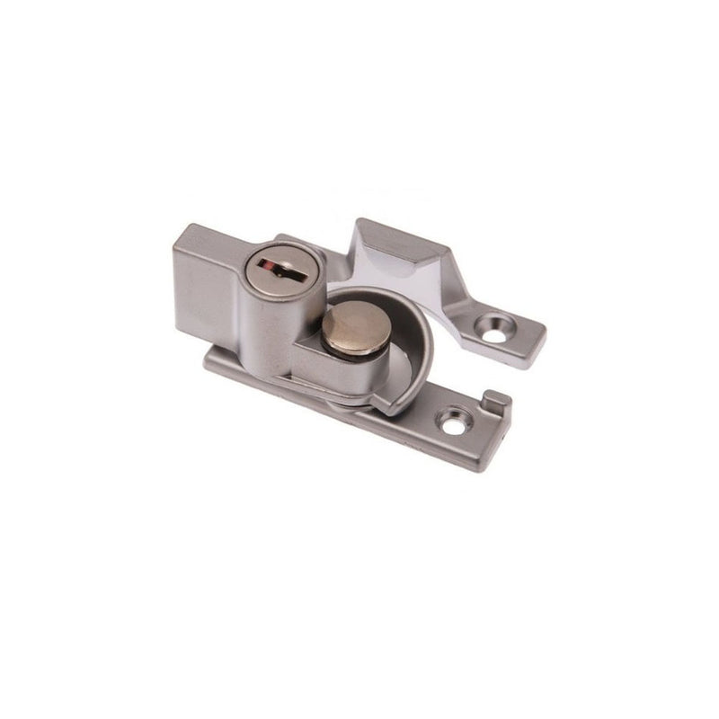 WHITCO WINDOW SASH LOCK LOCKABLE SATIN CHROME KEYED ALIKE W273305