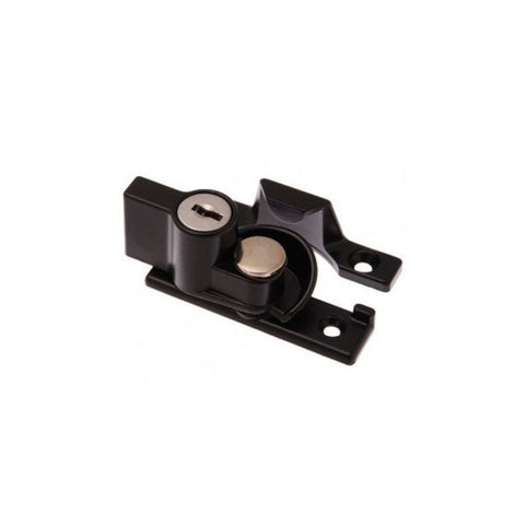 WHITCO WINDOW SASH LOCK LOCKABLE BLACK KEYED ALIKE W273317 - primehardware