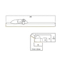 WHITCO WINDOW CHAIN WINDER MK8 NON LOCKABLE BROWN W370213 - primehardware