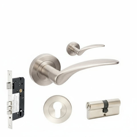 Zanda Apollo - Brushed Nickel, Satin Chrome - primehardware