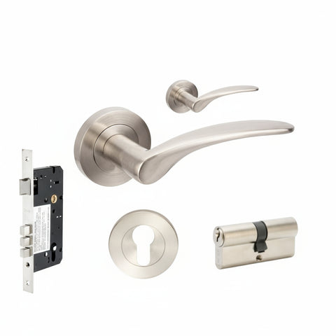 Zanda Apollo - Brushed Nickel, Satin Chrome - primehardware