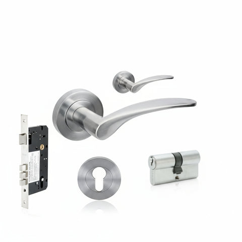 Zanda Apollo - Brushed Nickel, Satin Chrome - primehardware