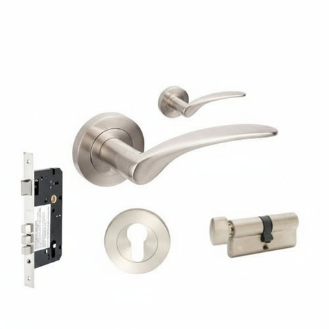 Zanda Apollo - Brushed Nickel, Satin Chrome - primehardware