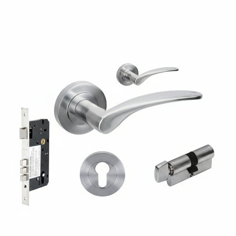 Zanda Apollo - Brushed Nickel, Satin Chrome - primehardware