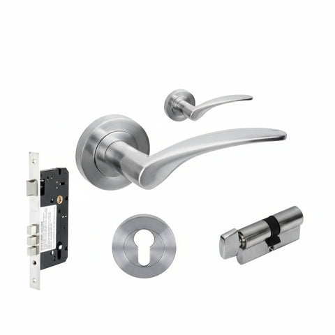 Zanda Apollo - Brushed Nickel, Satin Chrome - primehardware
