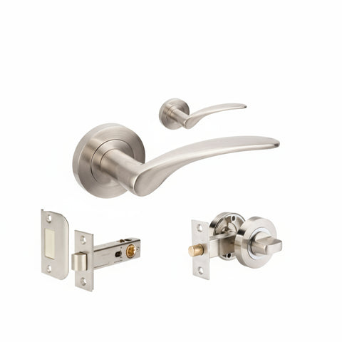 Zanda Apollo - Brushed Nickel, Satin Chrome - primehardware