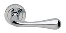 Manital - Astro Lever Round Rose Door Handle - primehardware