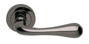 Manital - Astro Lever Round Rose Door Handle - primehardware