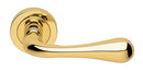 Manital - Astro Lever Round Rose Door Handle - primehardware