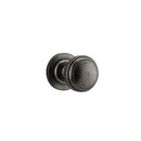 IVER Paddington Door Knob On Round Rose Concealed Fix | Lever Set Only | 9 Finishes - Distressed Nickel