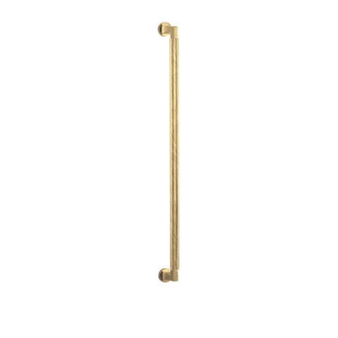 IVER Brunswick Door Pull Handle | 450mm Entrance Kit (Key/Key) - Brushed Gold PVD
