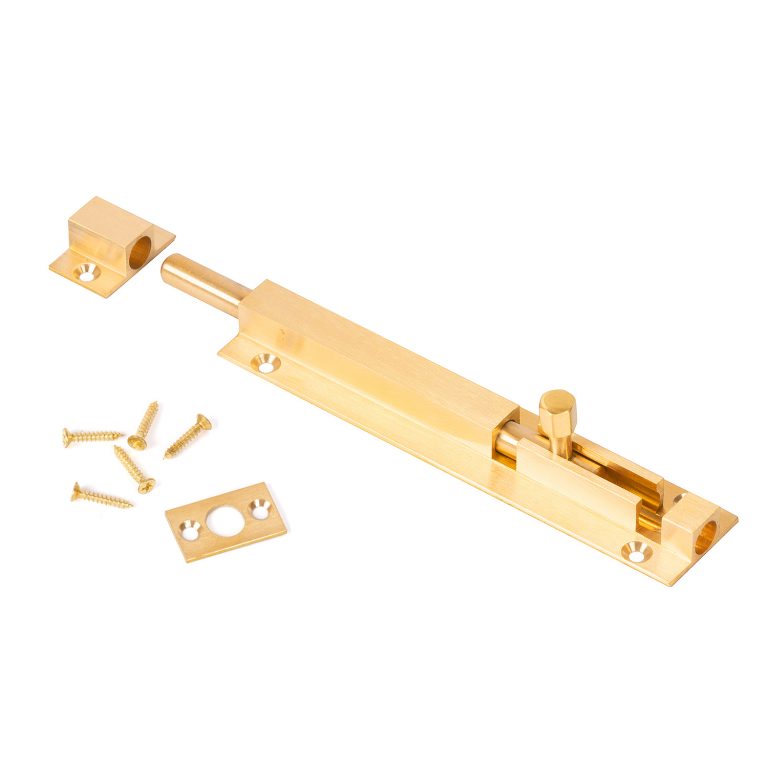 Scope Barrel Bolt Heavy Duty Brass Shoot Long Throw EA
