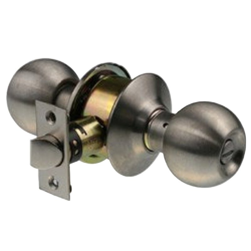 Brava Urban Cylindrical Privacy Knob Set With Adjustable 60/70mm Backset Satin Stainless Steel - Brc3610b BRC3610B - primehardware