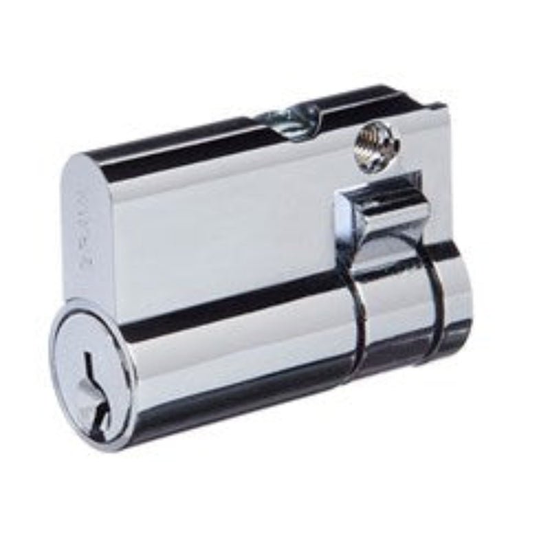 Brava Metro Euro Half Cylinder With Fixed Cam Lw5 Profile Rekeyable Chrome Plate 45mm - 9555 - 5 Brm905555cp BRM905555CP - primehardware
