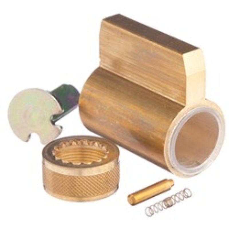 Brava Metro Pd Cylinder Housing Without Barrel Brass - Brmetcyllp BRMETCYLLP - primehardware