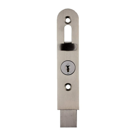 BRIO WINDOW FLUSH BOLT LOCKABLE SATIN NICKEL 110X24MM 360ESN - 1 - primehardware