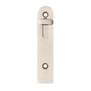 BRIO WINDOW FLUSH BOLT STANDARD SATIN NICKEL 110X24MM 360SN - primehardware